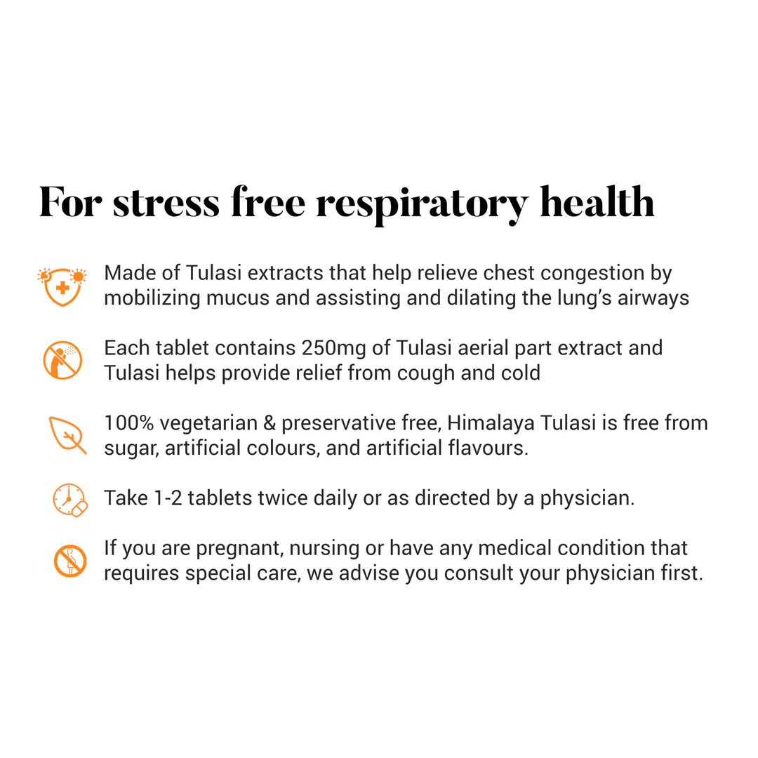 Himalaya Holy Basil Tablets (60 Tablets) - Image 4