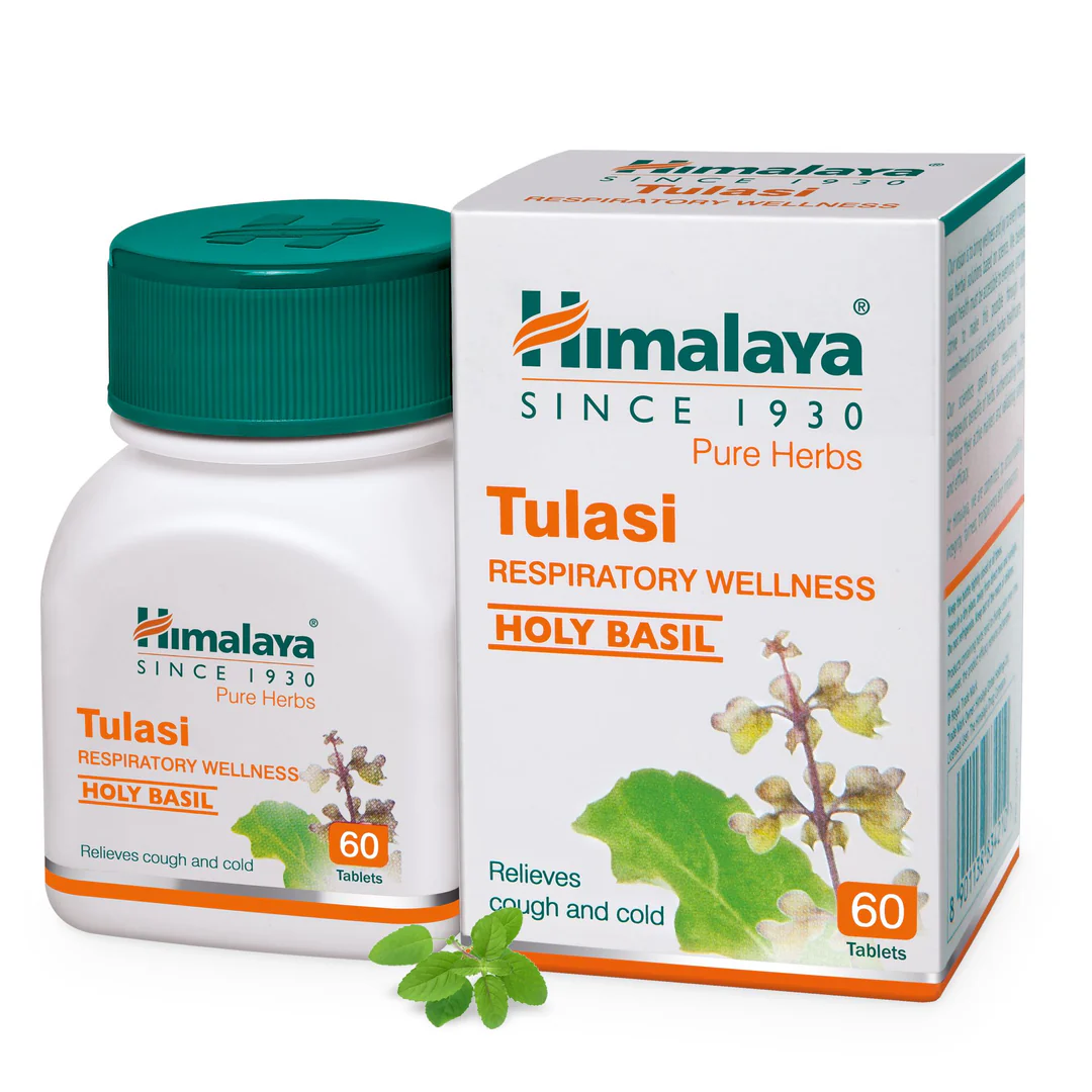 Himalaya Holy Basil Tablets (60 Tablets)
