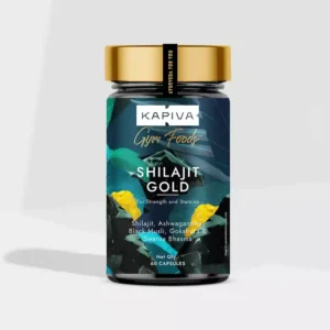Kapiva Shilajit Gold (60 Capsules)